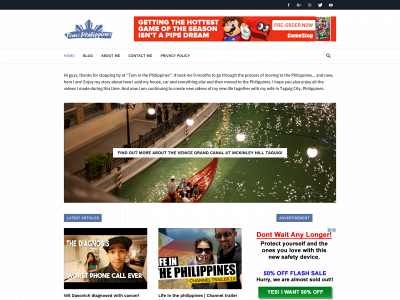 tominthephilippines.com snapshot