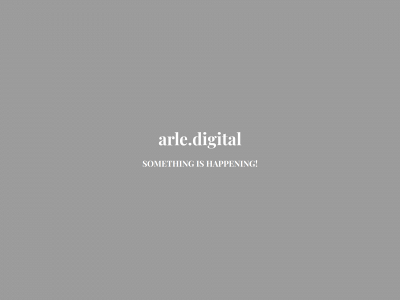 arle.digital snapshot