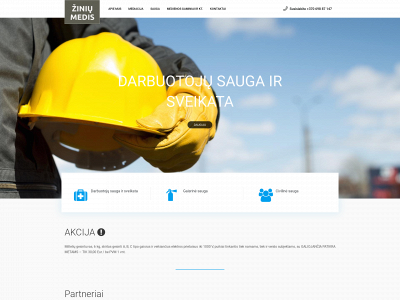 ziniumedis.lt snapshot