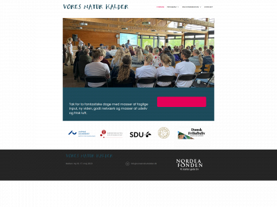 voresnaturkalder.dk snapshot