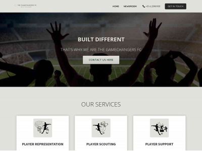 thegamechangersfc.com snapshot