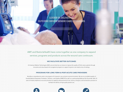 www.amtwoundcare.com snapshot