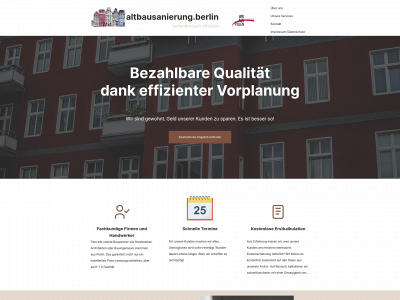 altbausanierung.berlin snapshot