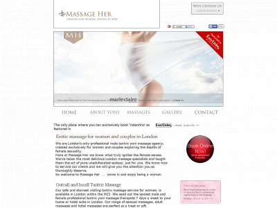 www.massage-her.co.uk snapshot