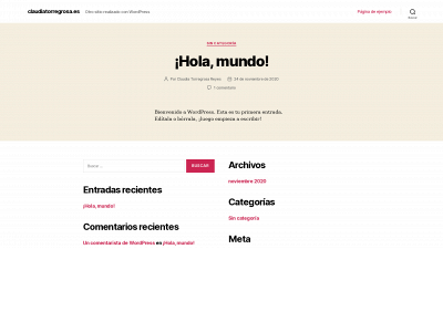 claudiatorregrosa.es snapshot