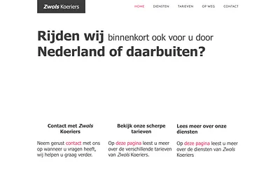 zwols-koeriers.nl snapshot