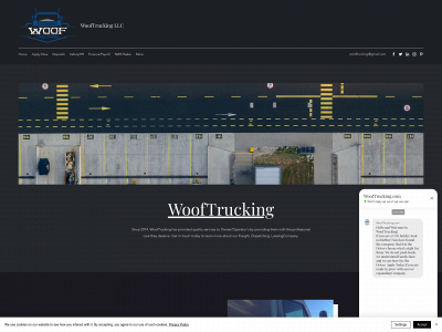 wooftrucking.com snapshot