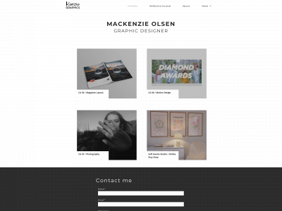 kenziegraphics.com snapshot