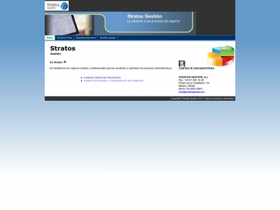 www.stratosgestion.es snapshot