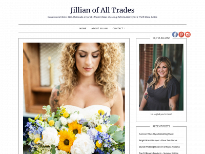 jillianofalltrades.com snapshot