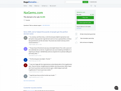 nagems.com snapshot