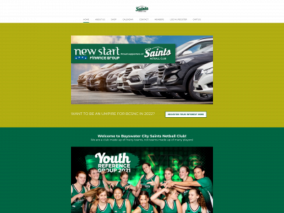 www.bayswatercitysaintsnetball.club snapshot