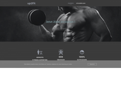 up2fit.de snapshot