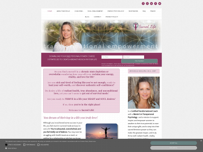 sacredlifeempowerment.com snapshot