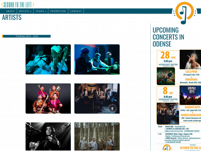 secondtotheleft.com snapshot