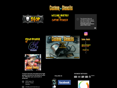 customstencils.se snapshot