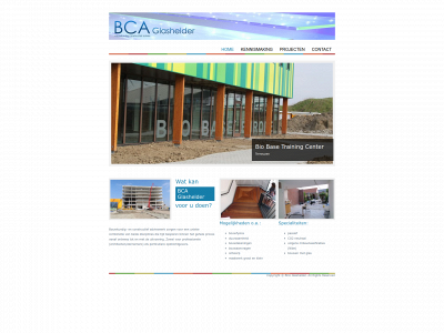 bcaglashelder.nl snapshot