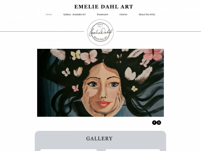 emeliedahlart.se snapshot