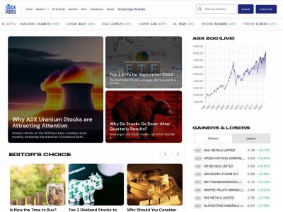 stockpiper.ai snapshot