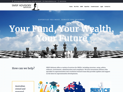 smsfadvisory.com snapshot