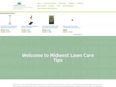 midwestlawncaretips.com snapshot