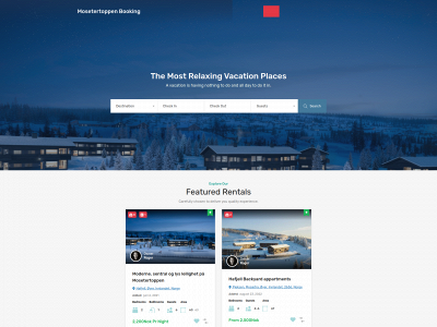 mosetertoppenbooking.no snapshot