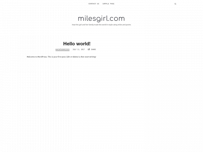 milesgirl.com snapshot
