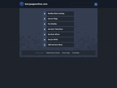 garypageonline.com snapshot