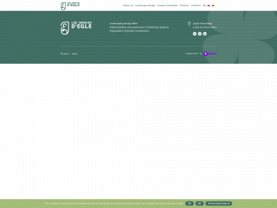 lesjardinsdegle.fr snapshot