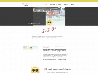 sundsvallsummerfloorball.se snapshot