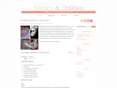 nibblesanddribbles.com.au snapshot