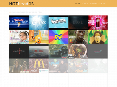 hothead.tv snapshot