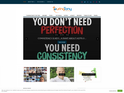 touringtony.com snapshot