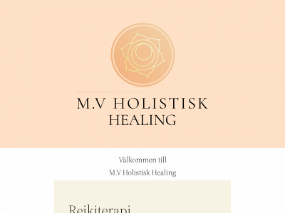 mvholistiskhealing.se snapshot