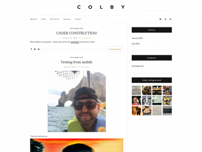 www.colbyclark.com snapshot