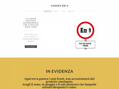 www.canapakm0.it snapshot
