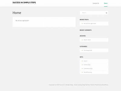 successinsimplesteps.com snapshot