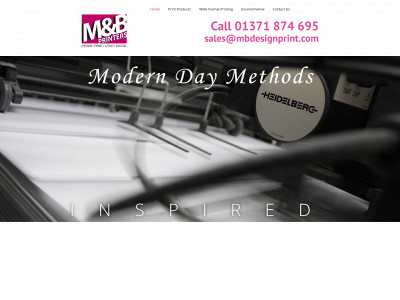 mbdesignprint.com snapshot