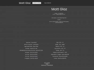 mattglaz.uk snapshot