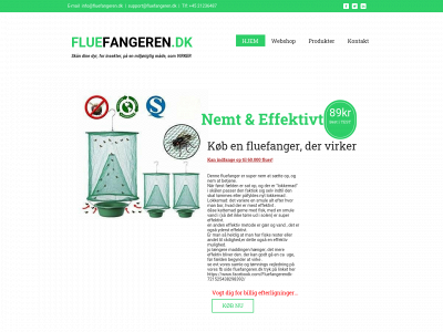 fluefangeren.dk snapshot