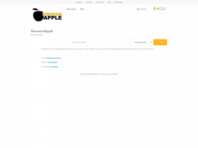 gewoonapple.nl snapshot