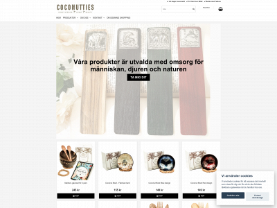 coconutties.se snapshot