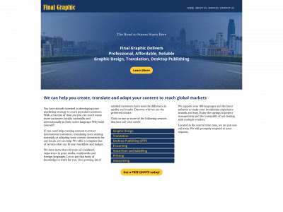 finalgraphic.com snapshot