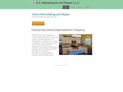 ncmaintenanceandrepair.com snapshot