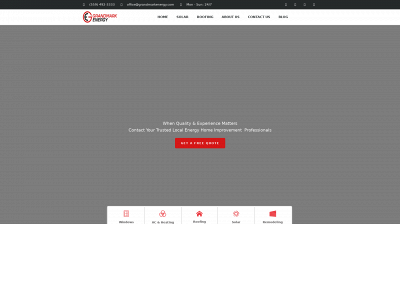 roofsandsolar.com snapshot