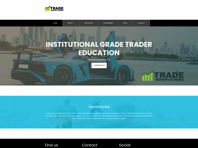 trademinifutures.com snapshot