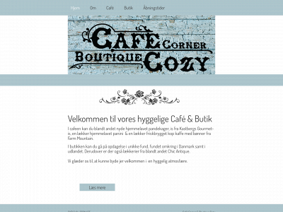 cornercozy.dk snapshot