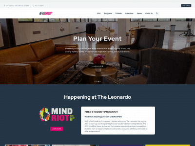 theleonardo.org snapshot