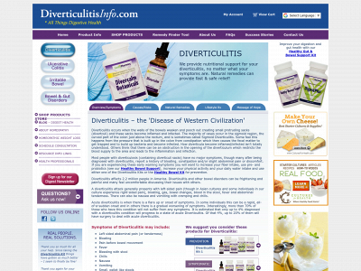 diverticulitisinfo.com snapshot