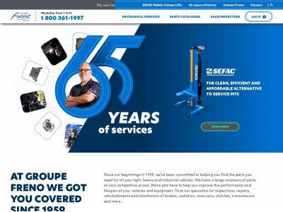 groupefreno.ca snapshot